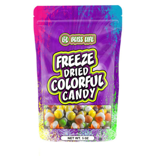 Bliss Life Original Flavor Freeze Dried Colorful Candy 3oz - 12ct