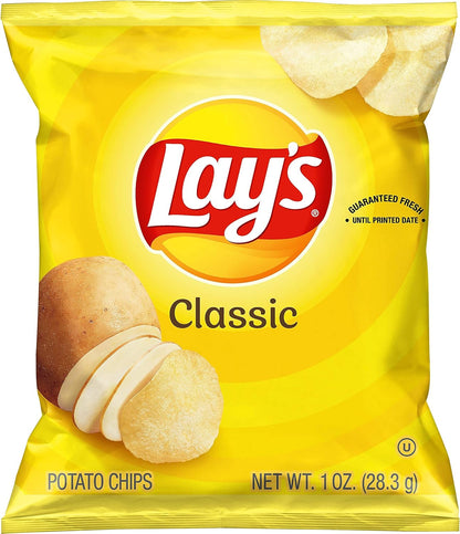 Lays Classic Chips 1oz - 50ct