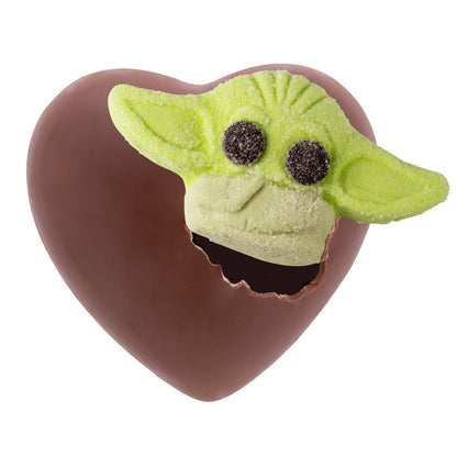 Star Wars The Mandalorian Chocolate Heart with Marshmallow - 2.12oz