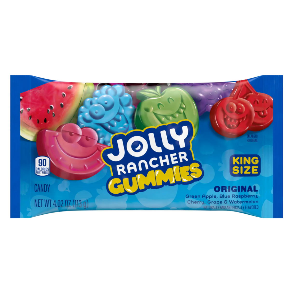 Jolly Rancher Original Gummies King Size 4.02oz - 12ct