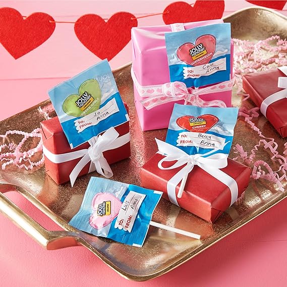 Jolly Rancher Pops Valentine's Day Exchange 20pcs - 6ct