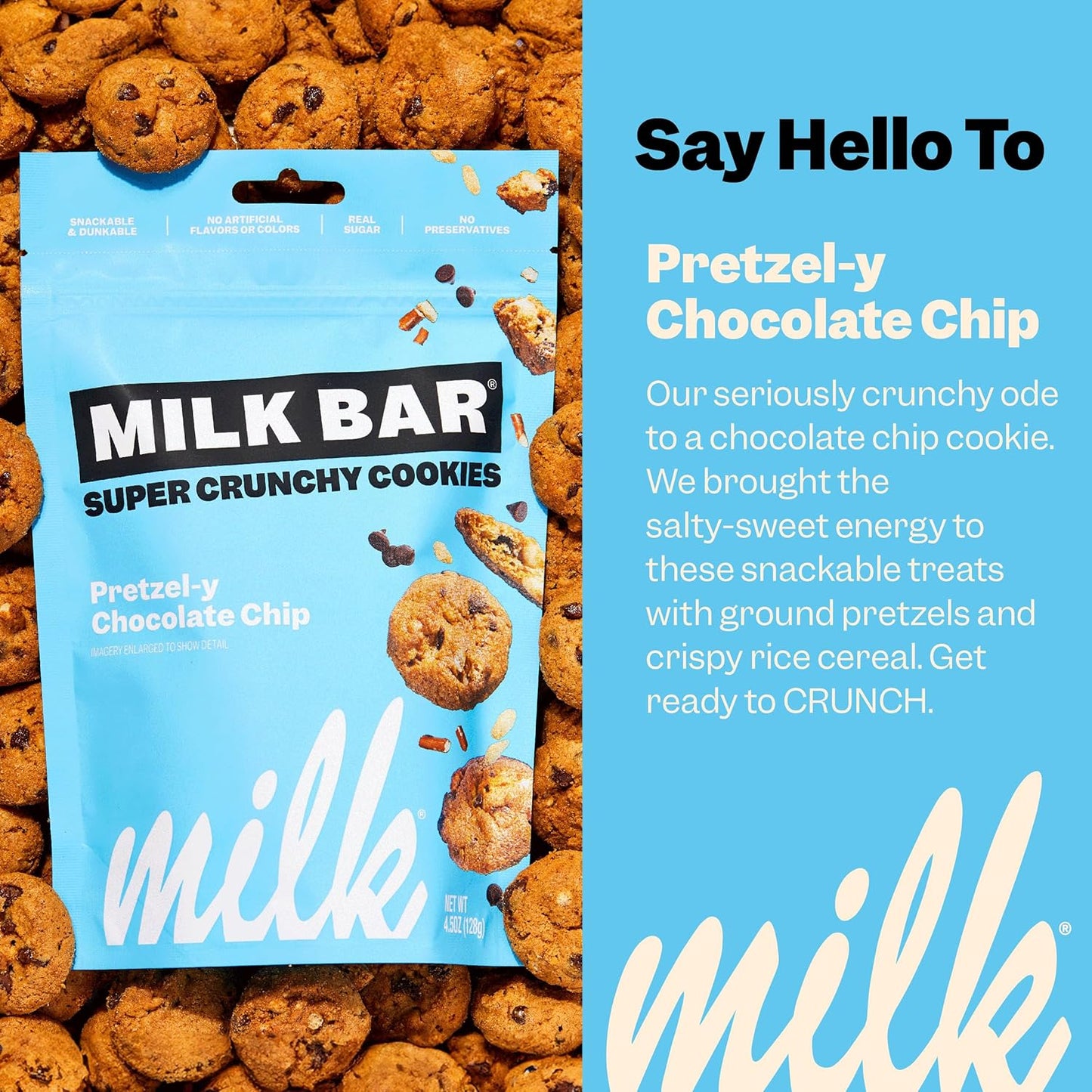 Milk Bar Preztel-y Chocolate Chip Cookies 4.5oz - 12ct