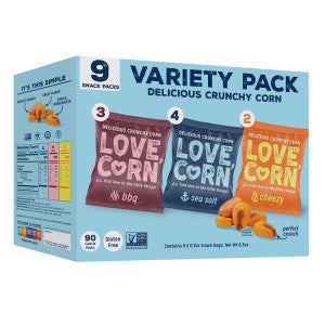 Love Corn Variety Pack Best Sellers - 8ct