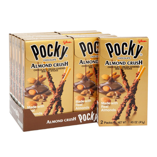Glico Pocky Almond Crush 1.45oz - 10ct