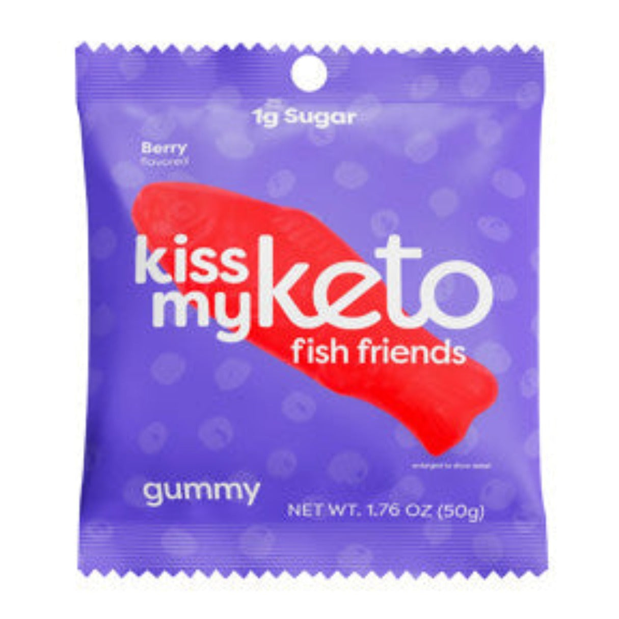 Kiss My Keto Fish Friends Gummies 1.76oz - 96ct