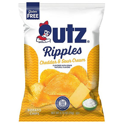 Utz Cheddar & Sour Cream Chip 2.75oz - 14ct