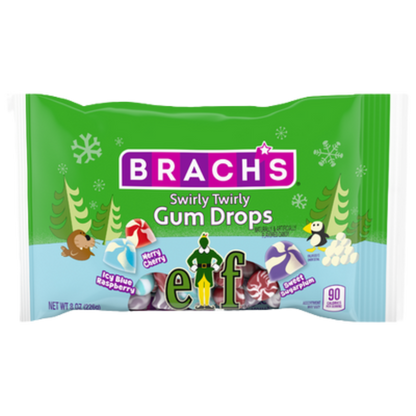 Brach's ELF Swirly Twirly Gum Drops 2.5oz - 12ct
