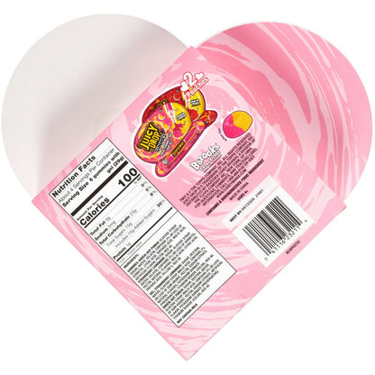 Bazooka Juicy Drop Gummies Valentine's Box 4oz - 6ct