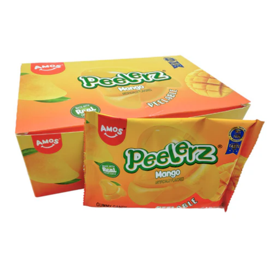 AMOS Peelerz Gummy Mango 2.1oz 12ct