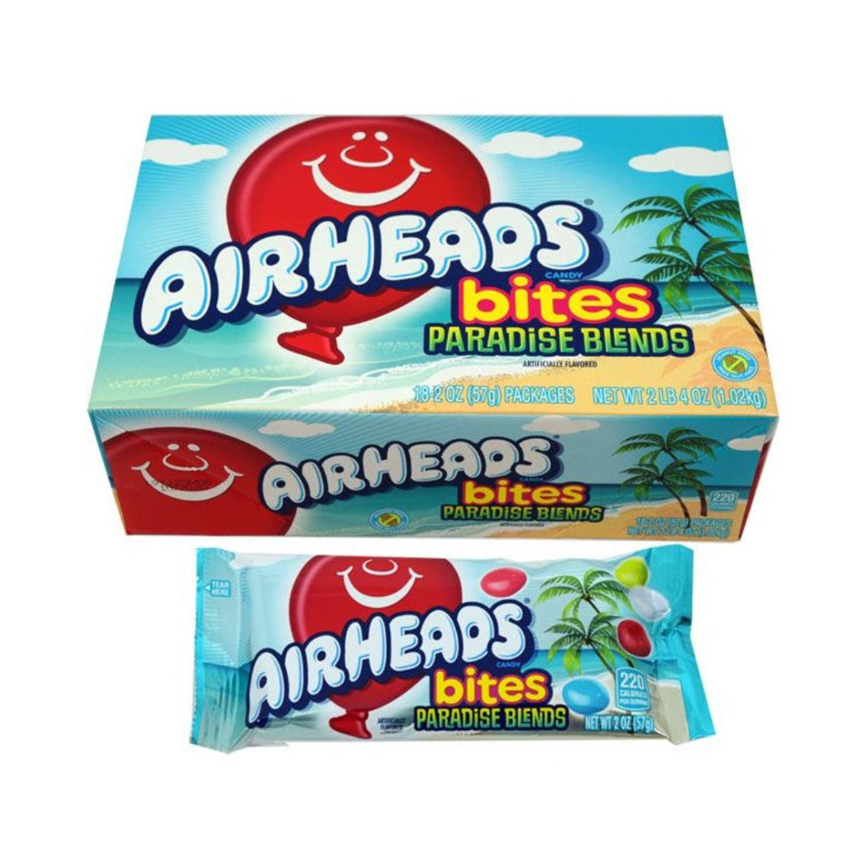 Airheads Bites Paradise Blend 6oz - 18ct – I Got Your Candy