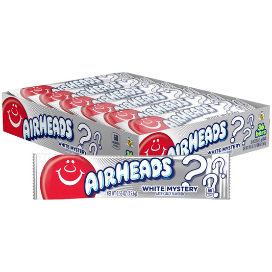 Airheads Taffy White Mystery 0.55oz - 36ct