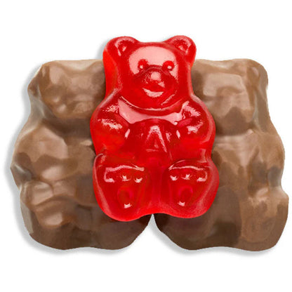 Albanese Milk Chocolate Gummi Bears - 10lbs