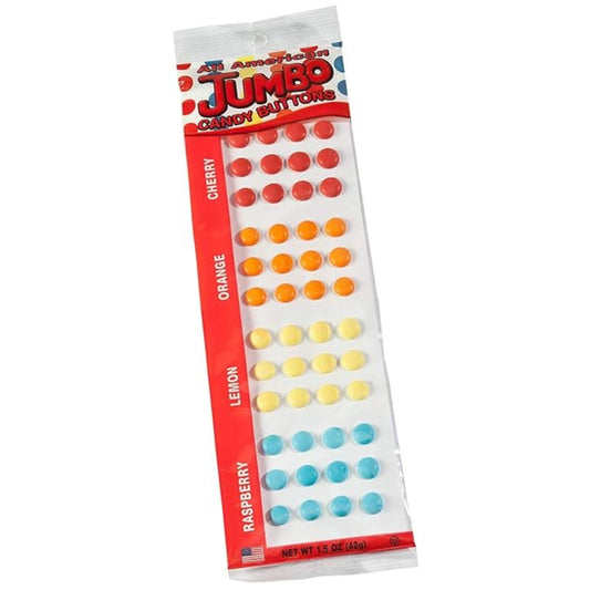 All American Jumbo Candy Buttons 1.5oz - 12ct