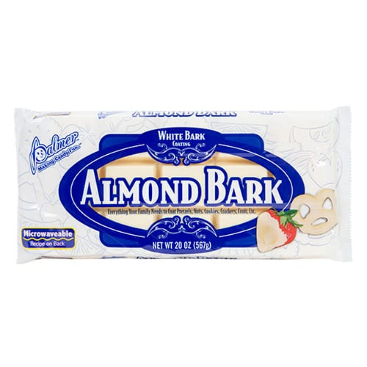 Almond Bark – White Chocolate Flavored 20oz - 12ct