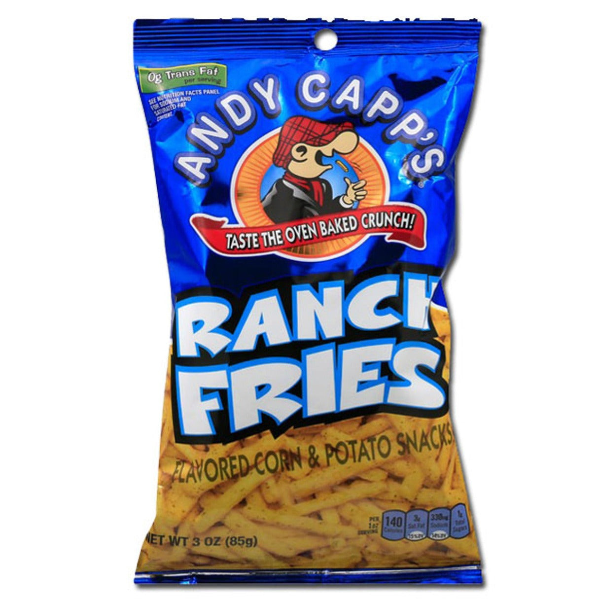 Andy Capp's Ranch Fries 3oz - 12ct