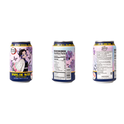 AnyYums Demon Slayer Lychee Sparkling Water 11.16oz 24ct