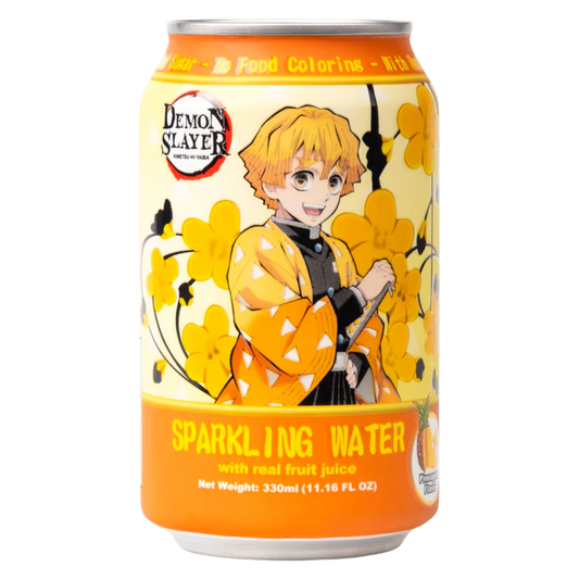 Demon Slayer Pineapple Sparkling Water 11.16oz 24ct