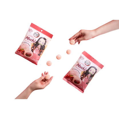 AnyYums Demon Slayer Strawberry Mochi 4.23oz 12ct