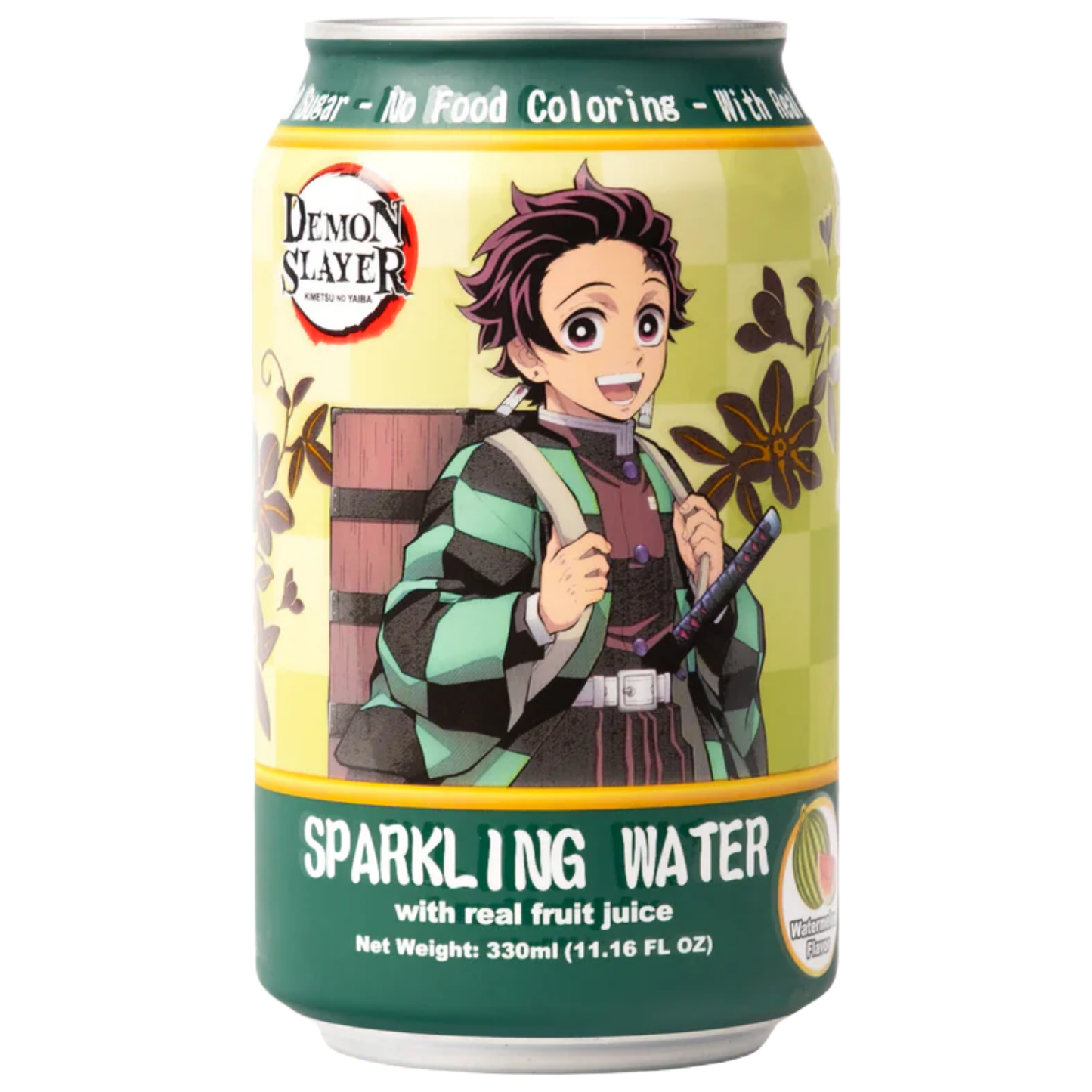 AnyYums Demon Slayer Watermelon Sparkling Water 11.16oz 24ct