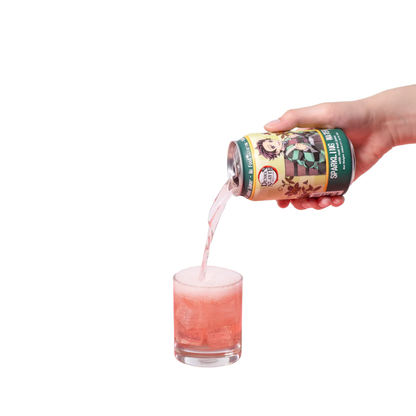 AnyYums Demon Slayer Watermelon Sparkling Water 11.16oz 24ct