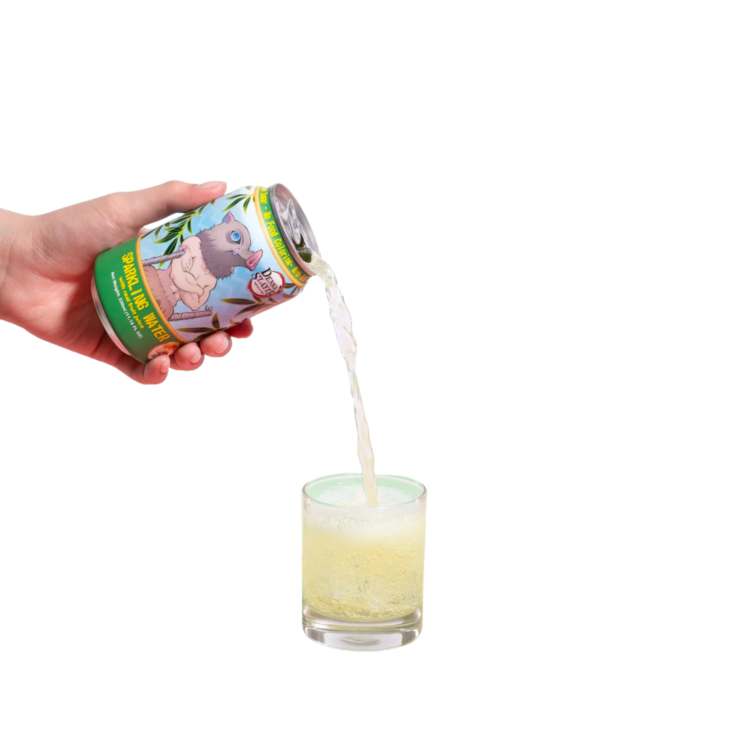 AnyYums Demon Slayer Yuzu Sparkling Water 11.16oz 24ct