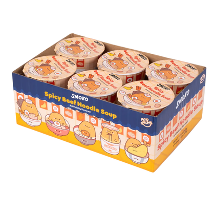 Smoko Spicy Beef Noodle Soup 2.11oz 24ct