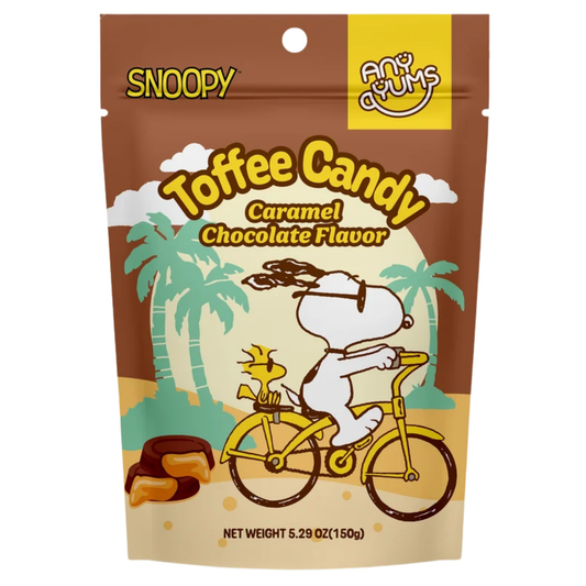 AnyYums Snoopy Toffee Candy Caramel Chocolate Flavor 5.29oz 40ct