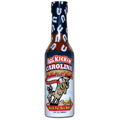 Ass Kickin Carolina Reaper Hot Sauce 12oz 12ct