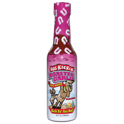 Ass Kickin Garlic Hot Sauce 12oz 12ct