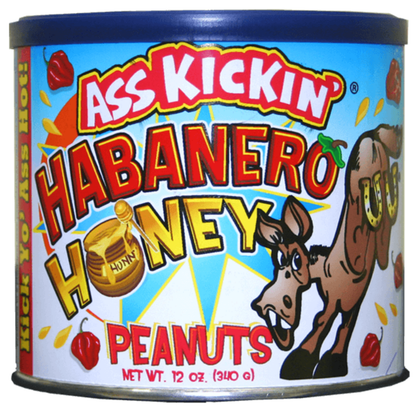 Ass Kickin Habanero Honey Nuts 12oz 12ct