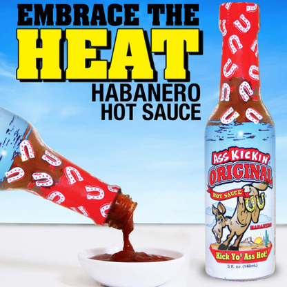 Ass Kickin Hot Sauce 12oz 12ct