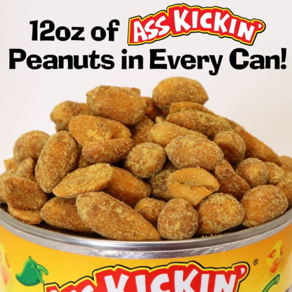 Ass Kickin Jalapeno Cheddar Nuts 12oz 12ct