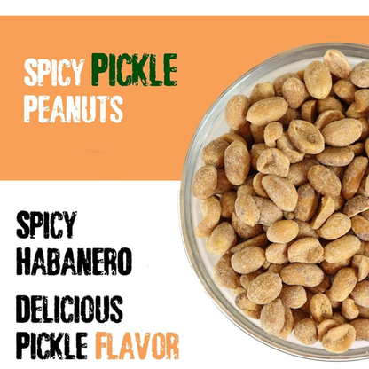 Ass Kickin Spicy Pickle Nuts 12oz 12ct