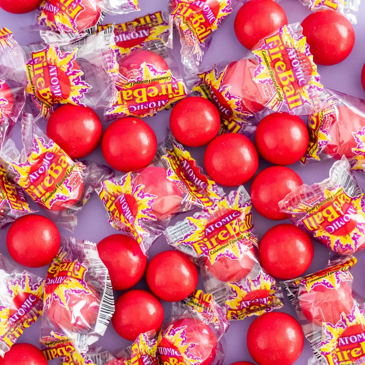 Atomic Cinnamon Fireballs Candy Tub 64.8oz - 240ct