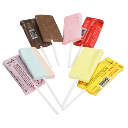 B-B Bats Assorted Taffy Lollipops 38.09oz 80ct