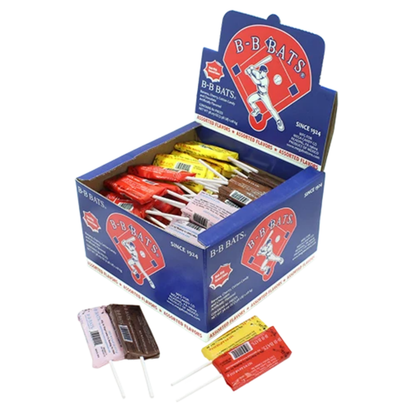 B-B Bats Assorted Taffy Lollipops 38.09oz 80ct