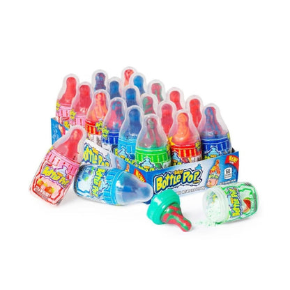 Bazooka Baby Bottle Pop .85oz - 18ct