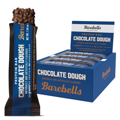 Barebells Chocolate Dough Protein Bars 1.9oz 12ct
