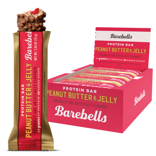 Barebells Peanut Butter & Jelly Protein Bars 1.9oz 12ct