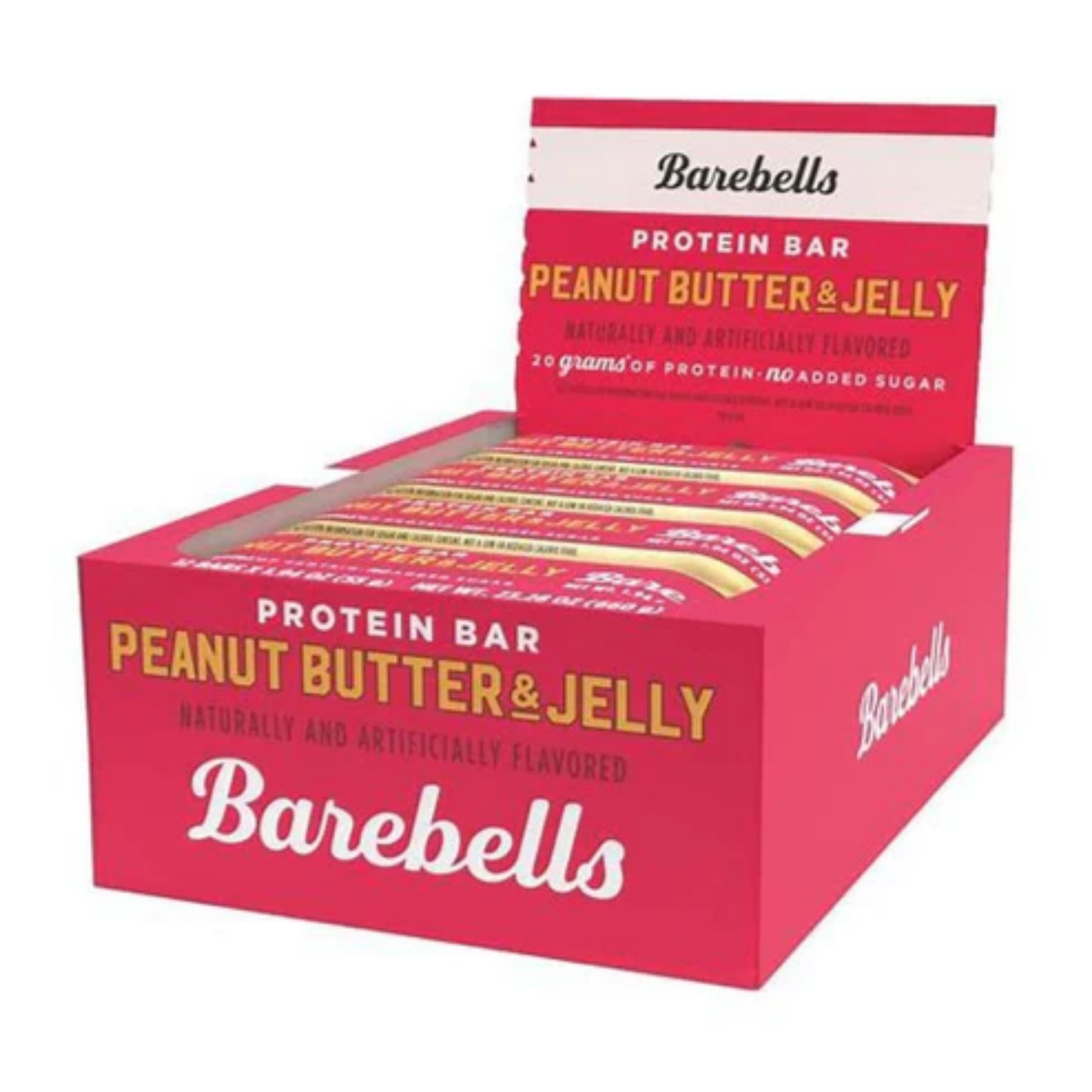 Barebells Peanut Butter & Jelly Protein Bars 1.9oz 12ct