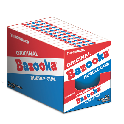 Bazooka "Throw Back" Original 1.27oz - 12ct