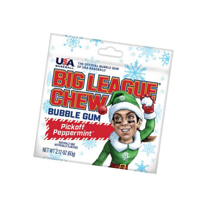 Big League Chew Pickoff Peppermint Gum 2.12oz - 12ct