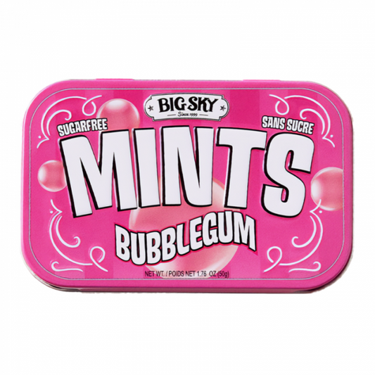 Big Sky Mints Bubble Gum 1.76oz - 144ct