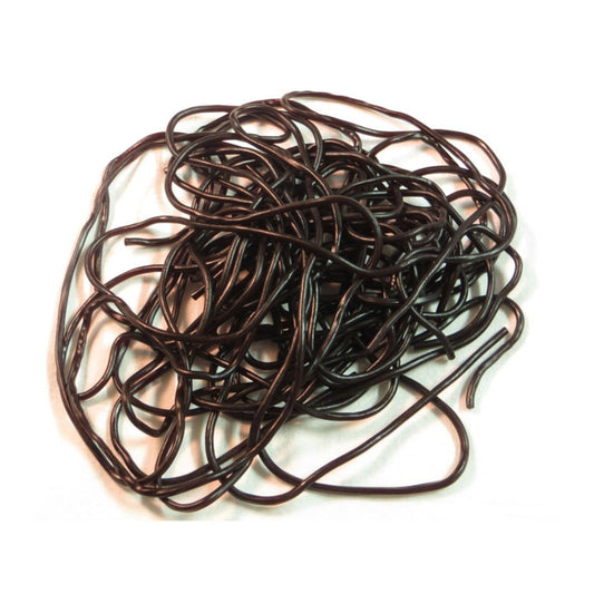 Black Shoe String Licorice 2lb - 100ct