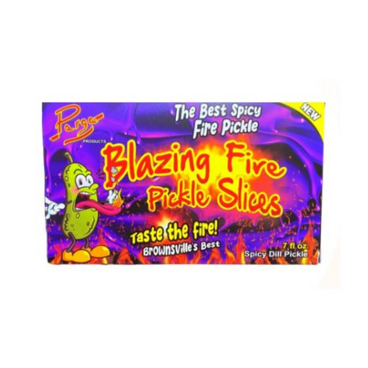 Parga Blazing Fire Dill Pickle Box 7oz - 12ct