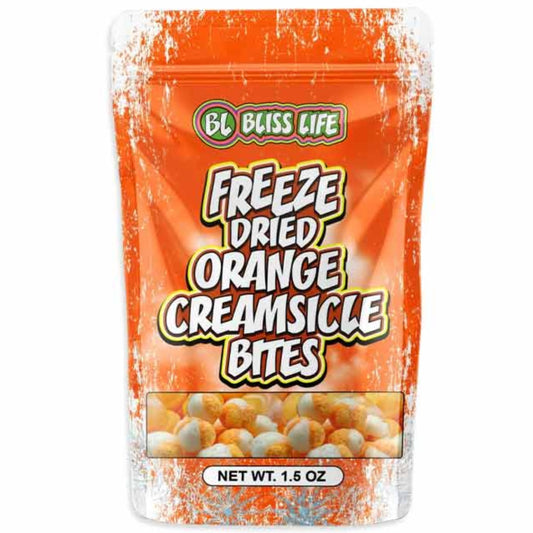 Bliss Life Freeze Dried Organge Creamsicle Bites 1.5oz - 12ct
