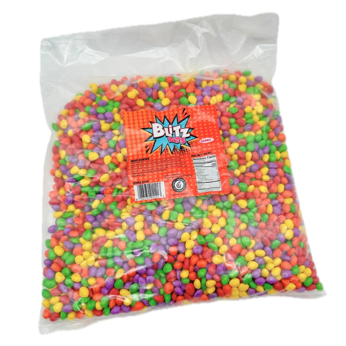 Blitz Bits Mini Fruit Chews - 5lb