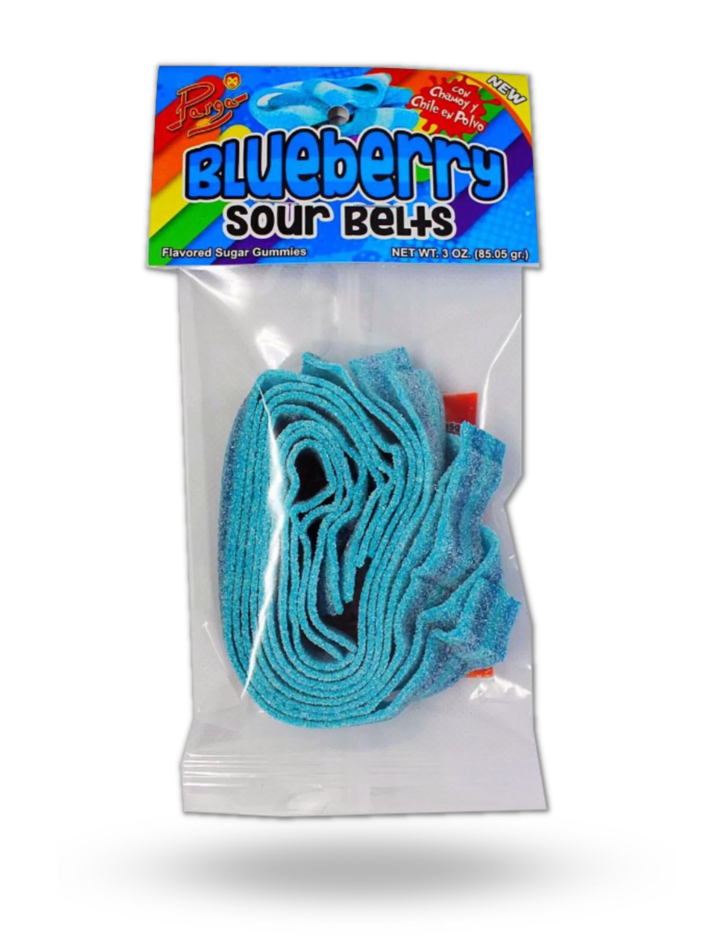 Parga Blueberry Sour Belts 2.25oz - 20ct