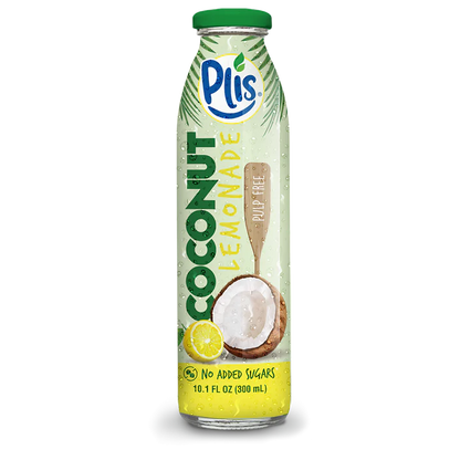 Ricky Joy Plis Coconut Lemonade Pulp Free 10.1 fl oz - 12ct