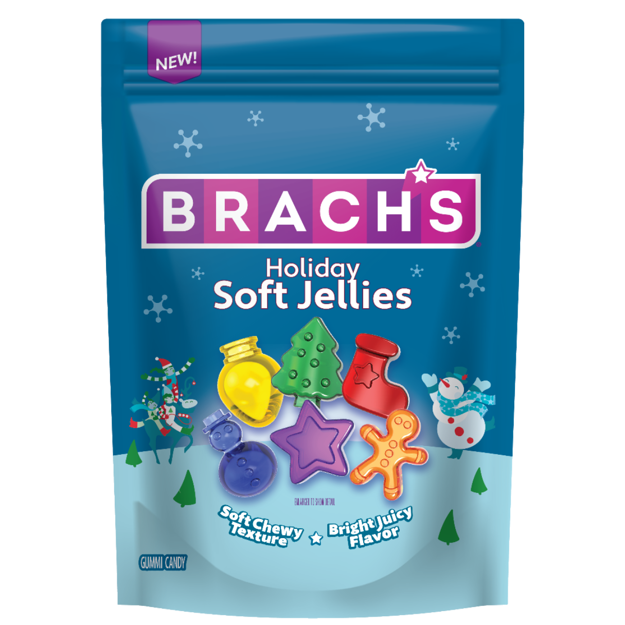 Brach's Holiday Soft Jellies 8oz - 12ct